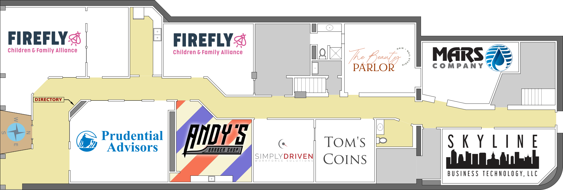 Floor plan of Market Street Square