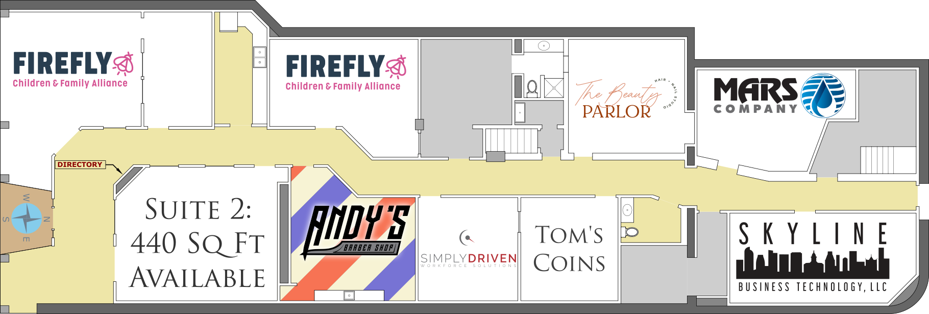 Floor plan of Market Street Square